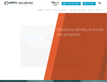 Tablet Screenshot of metisnet.it